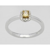 Yellow Diamond Ring