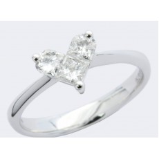 Heart Diamond Ring