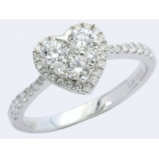 Heart Diamond Ring