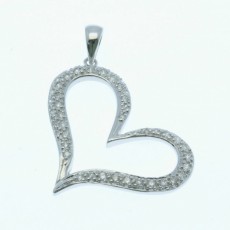 Heart Diamond Pendant