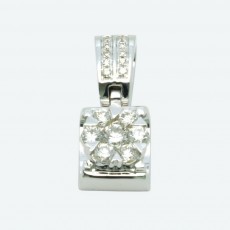 Round Diamond Pendant