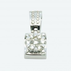 Round Diamond Pendant