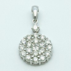 Round Diamond Pendant