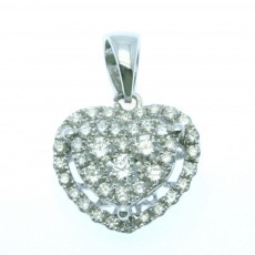 Heart Diamond Pendant