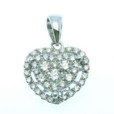 Heart Diamond Pendant