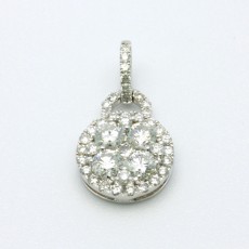 Round Diamond Pendant